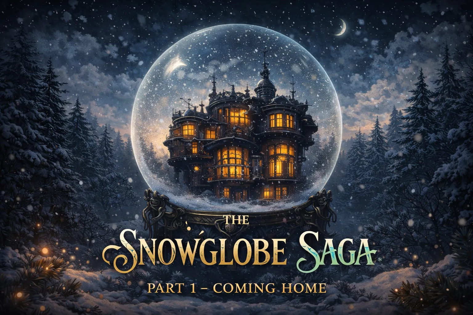 In-game artwork from Snowglobe Saga Part 1